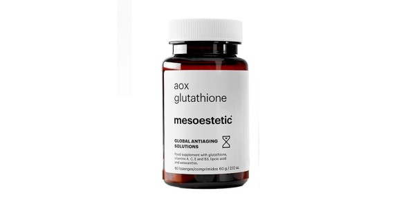 Mesoestetic AOX Glutathione, Skin Whitening Supplement Pills, 60 Capsules