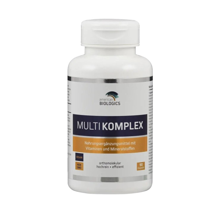 Multi Complex Multivitamin and Mineral Supplement Pills - 90 Capsules